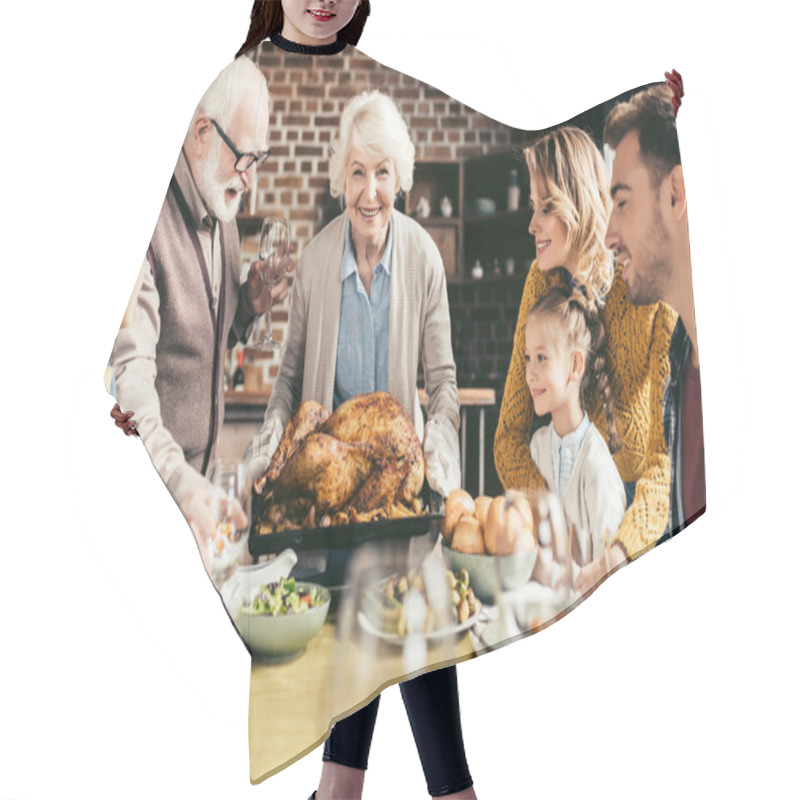 Personality  Thanksgiving Hair Cutting Cape