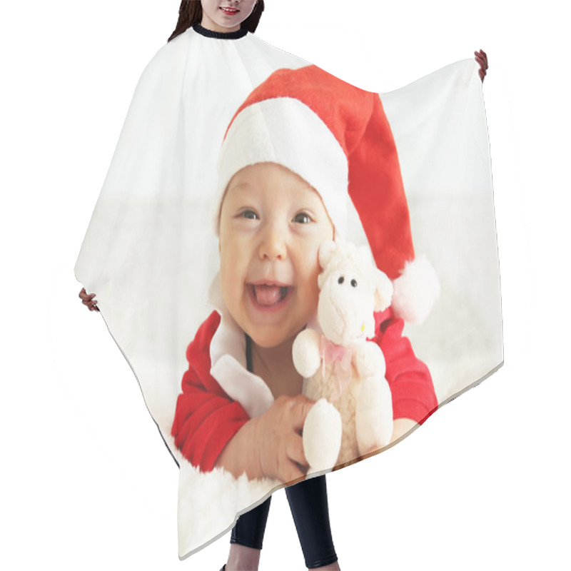 Personality  Christmas Baby Hair Cutting Cape