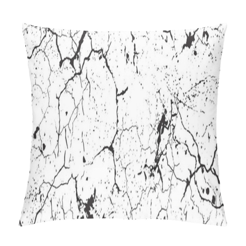 Personality  Distressed Grunge Texture. Seamless Pattern. Pillow Covers