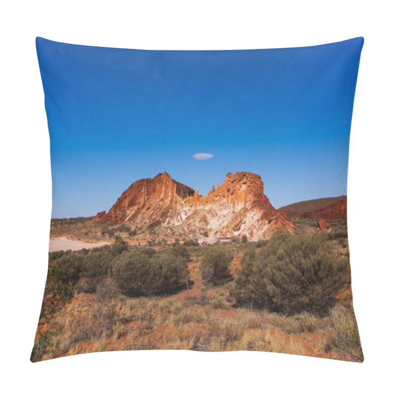 Personality  Rainbow Valley Near Alice Springs, Central Australia. Pillow Covers