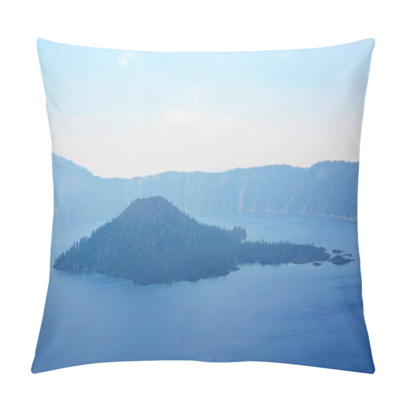 Personality  Crater Lake In Oregon Pillow Covers