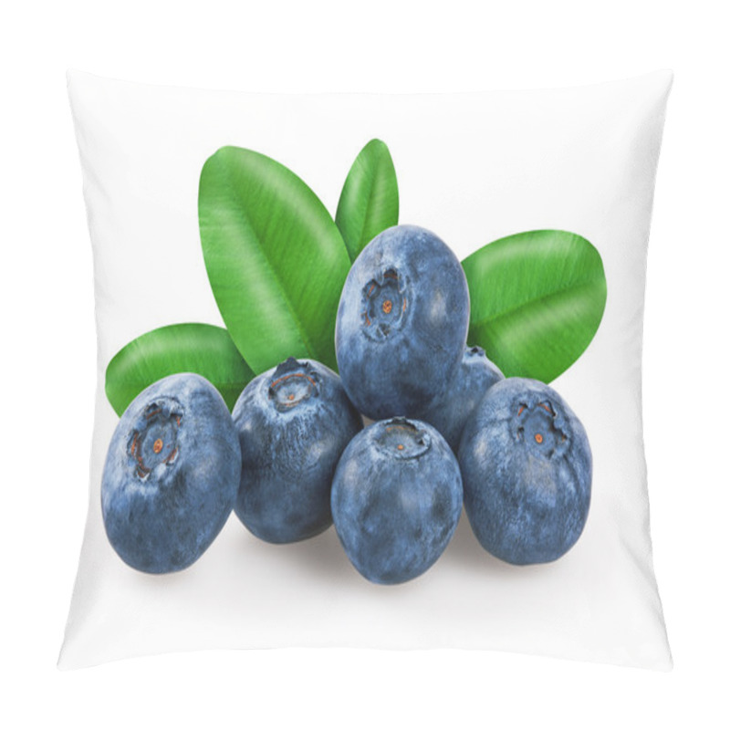 Personality  Blueberries With Leafs Pillow Covers