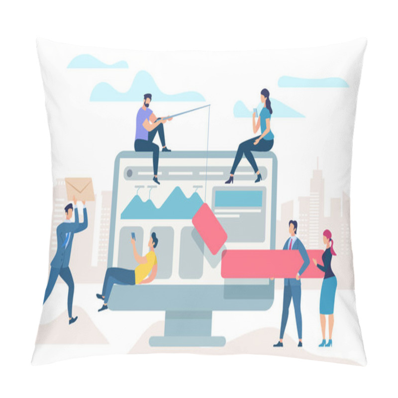 Personality  Work Meeting Improve Business Process Optimisation Pillow Covers