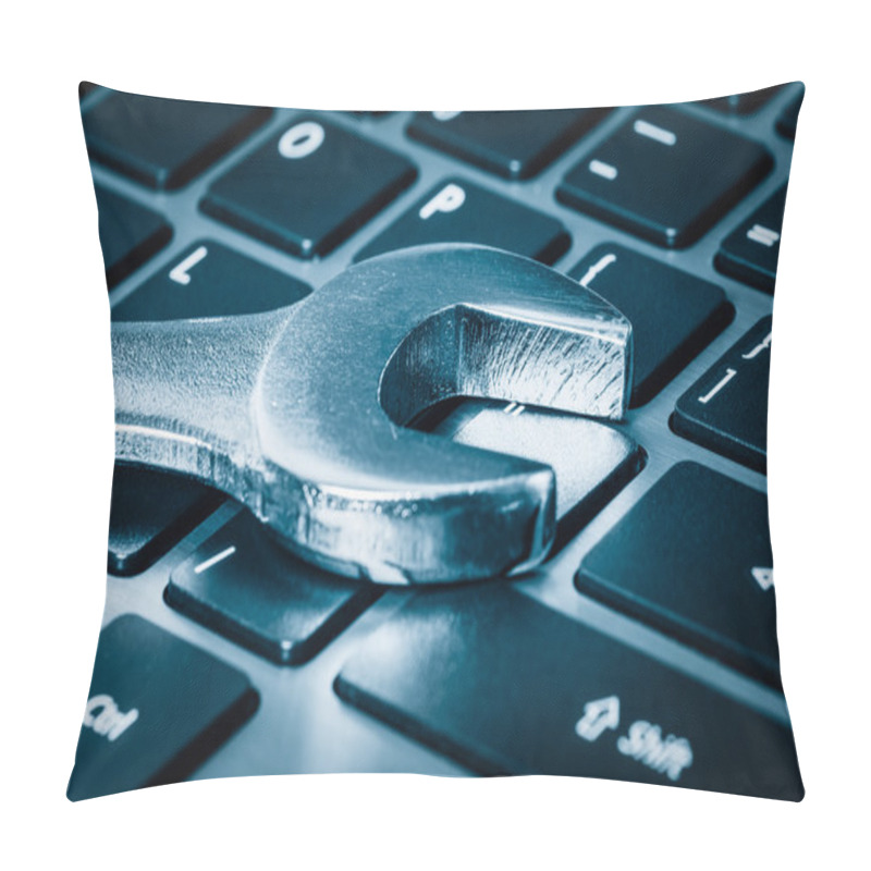 Personality  Computer Maintenance Concept Pillow Covers