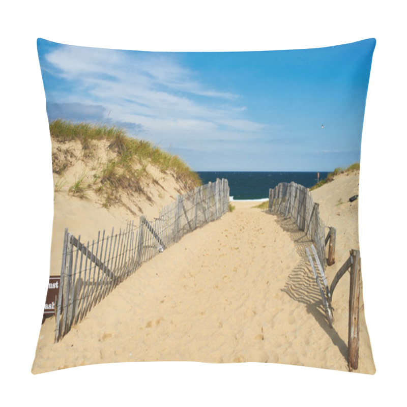 Personality  Path Way To The Beach At Cape Cod Pillow Covers