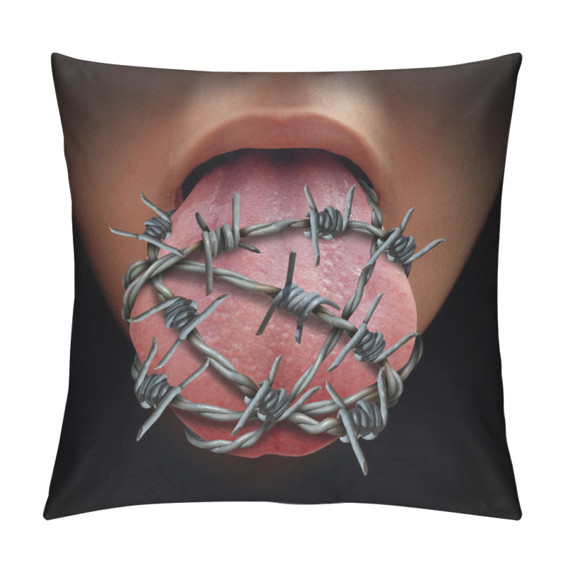 Personality  Freedom Of Speech Crisis Pillow Covers