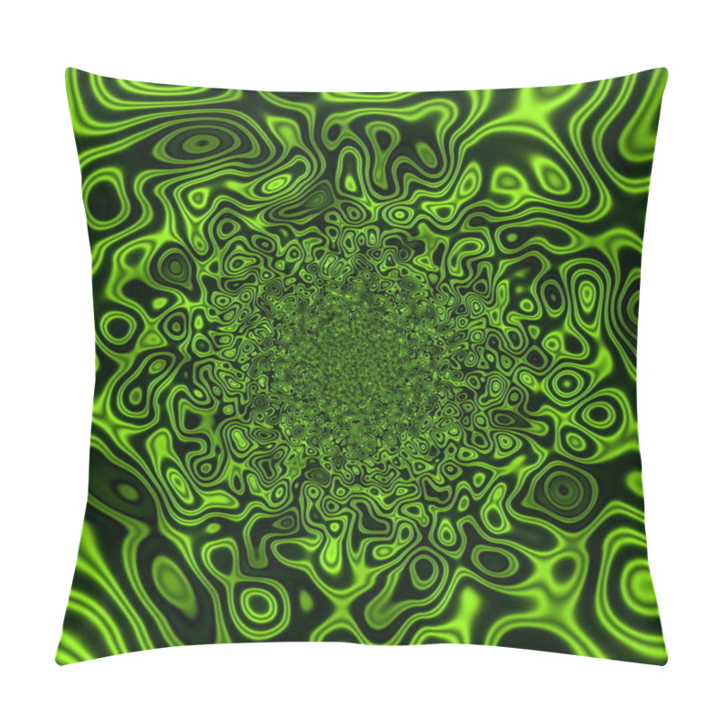 Personality  Vivid Green Coloured Splatter. Cool Burst Effect. Deep Twisted Mess. Liquid Green Mud Or Dirt. Modern Cyber Style. Curve Shaped Lines. Green Color Pattern. Surreal Dye Fantasy. Magic Paint Effects. Pillow Covers