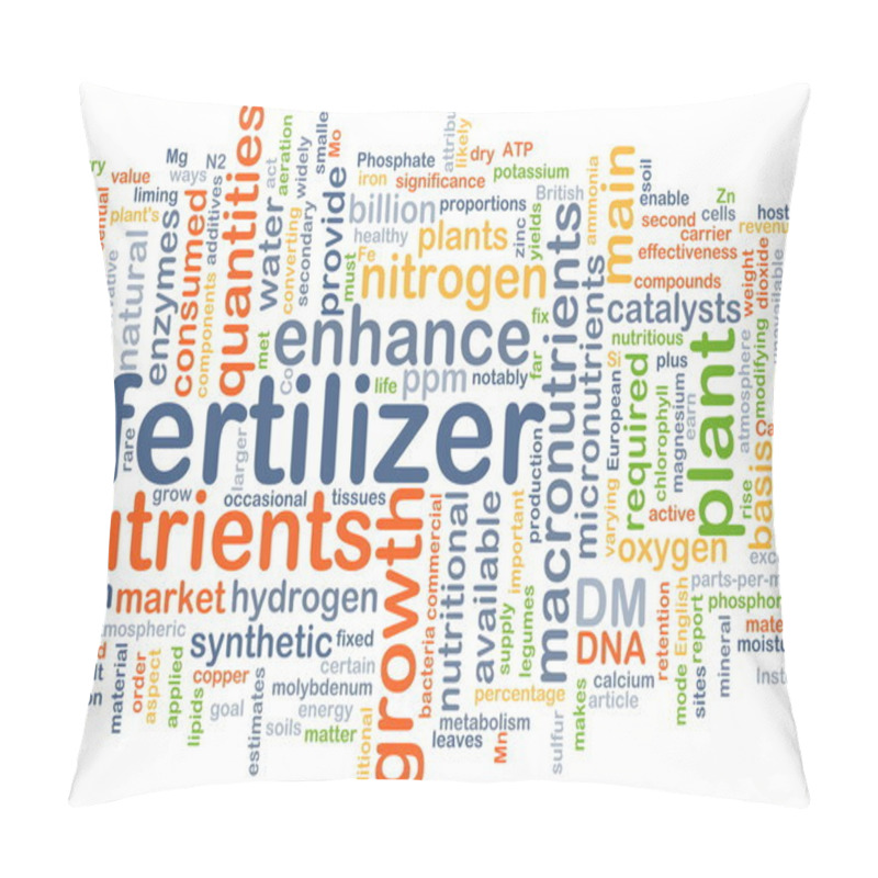 Personality  Fertilizer Background Concept Pillow Covers