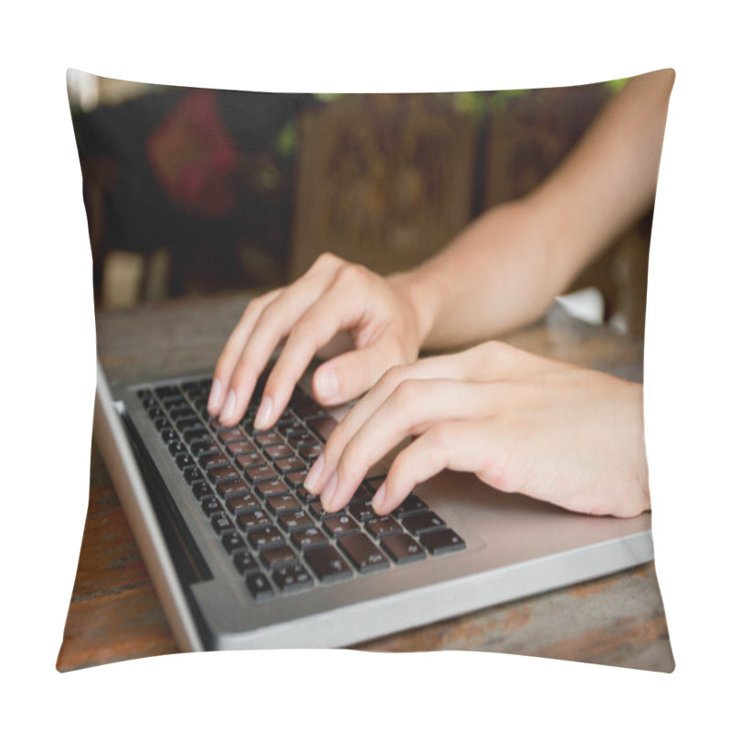 Personality  Education, Computer And Hands Pillow Covers