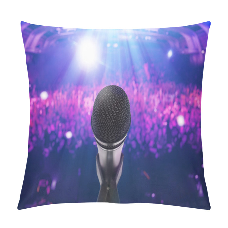 Personality  Live Music Microphone And Public Pillow Covers