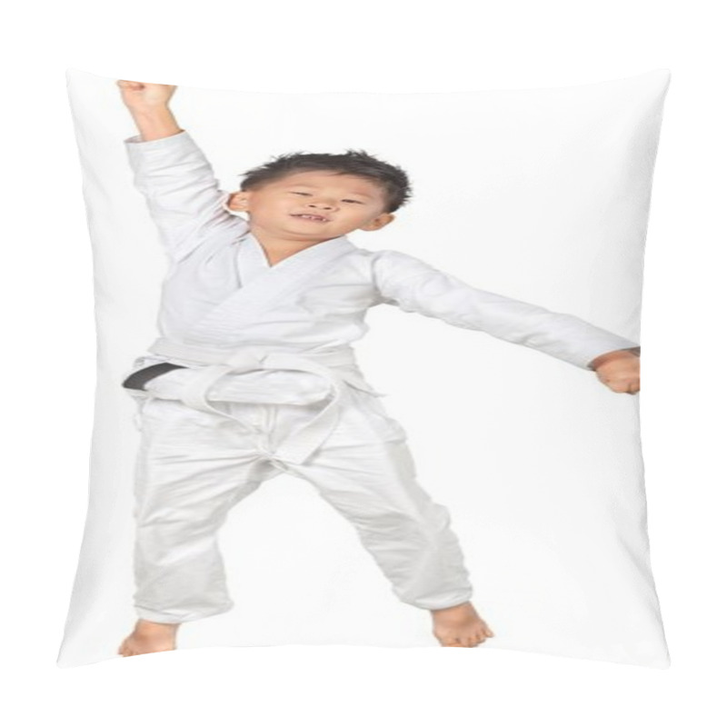 Personality  Asian Little Karate Boy Pillow Covers