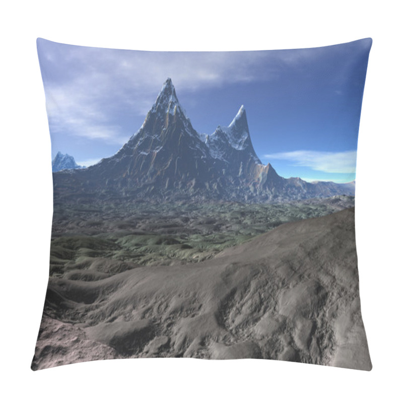 Personality  Alien Planet - Fantasy Landscape Pillow Covers