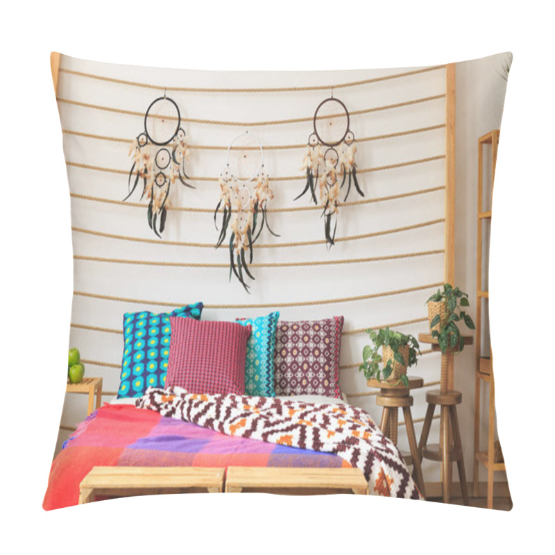 Personality  Dreamcatchers On The Bedheads Pillow Covers