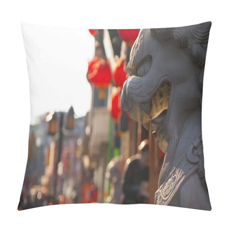 Personality  Chinese Street In Traditional Old Style Pillow Covers