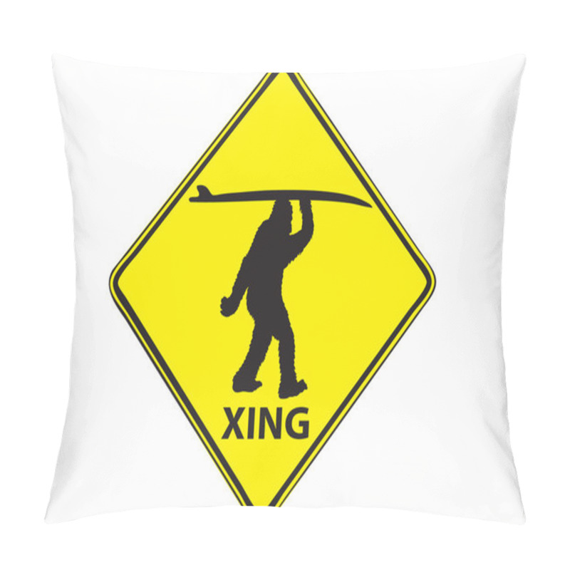 Personality  Bigfoot Pillow Covers