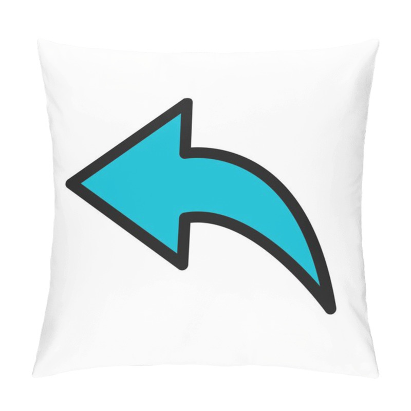 Personality  Arrow Left Vector Ico Pillow Covers