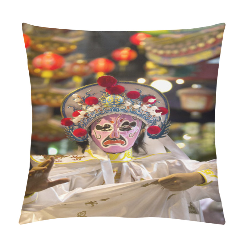 Personality  Chinese Mask Actor Pillow Covers