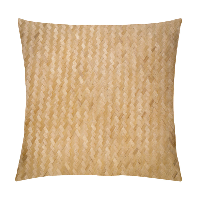 Personality  Bamboo Weave Background Pillow Covers