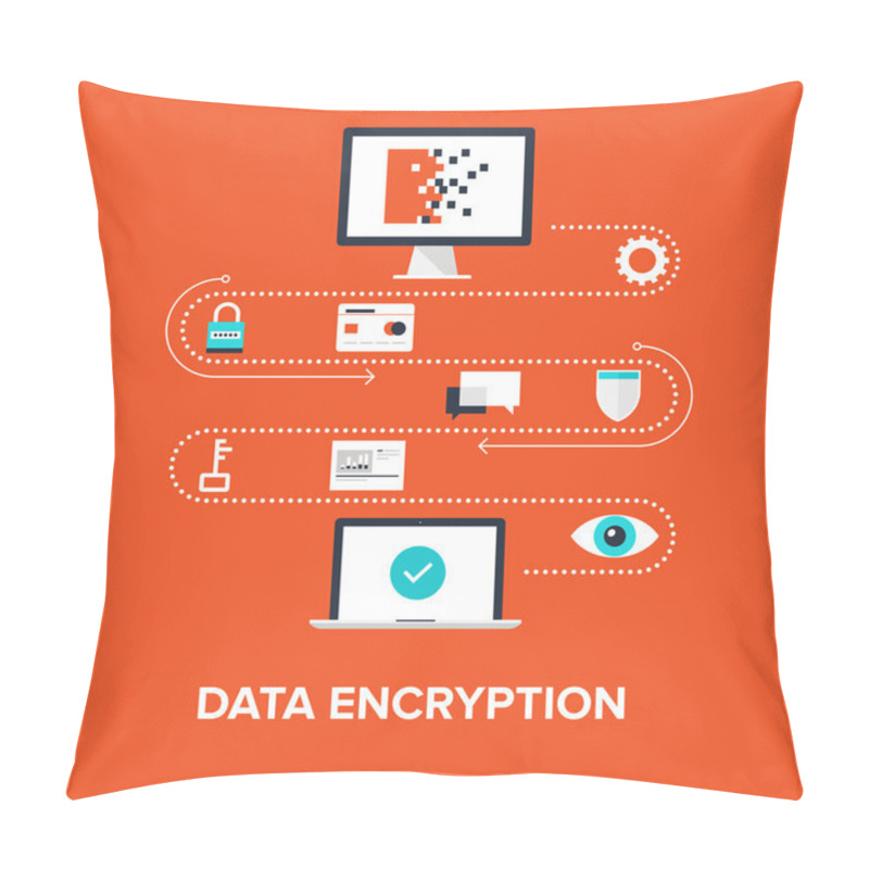 Personality  Data Encryption Pillow Covers