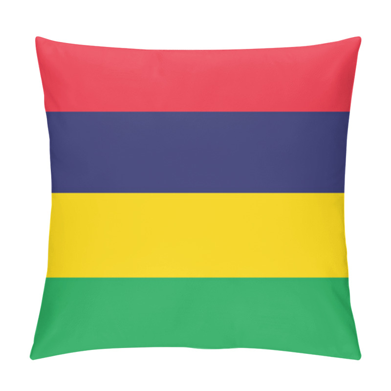 Personality  Flag Of Mauritius Pillow Covers