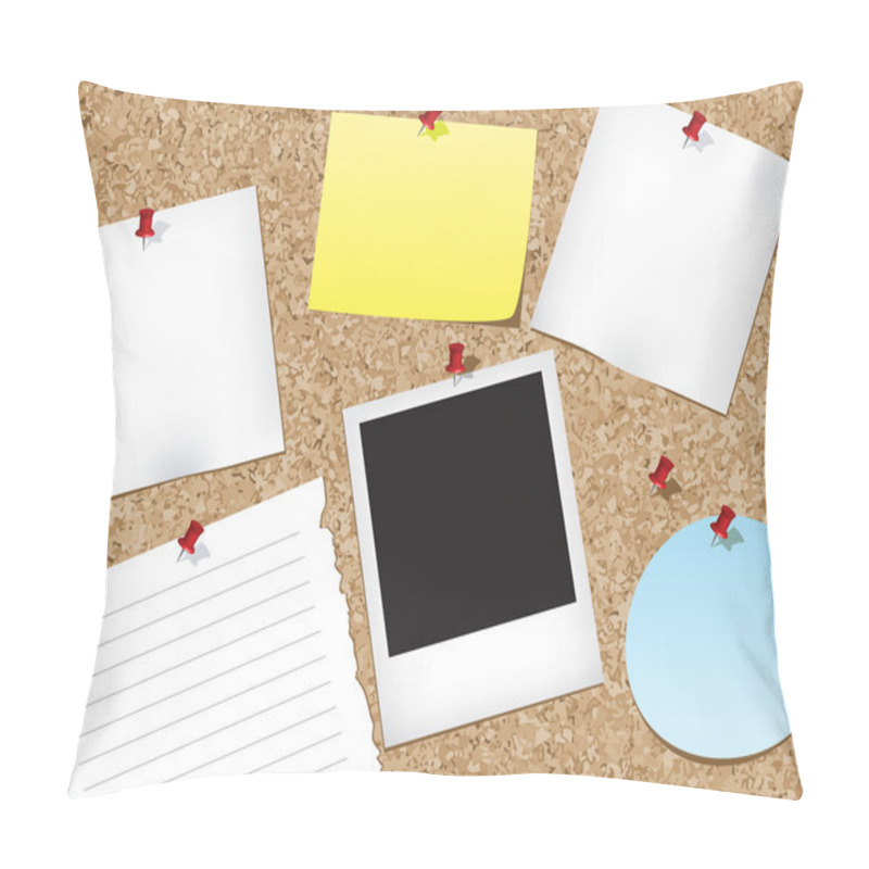 Personality  Cork Bulletin Board Pillow Covers