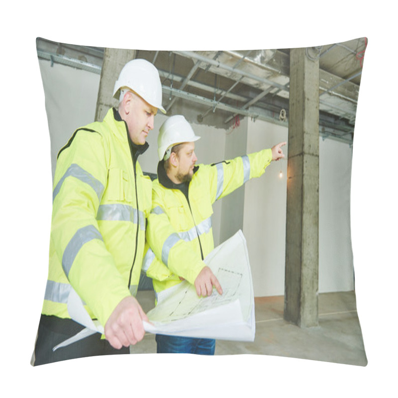 Personality  Construction Builder Workers Pillow Covers