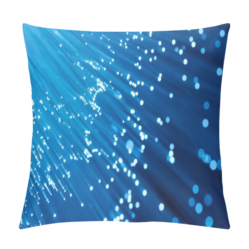 Personality  Close Op Of Fiber Optics Pillow Covers