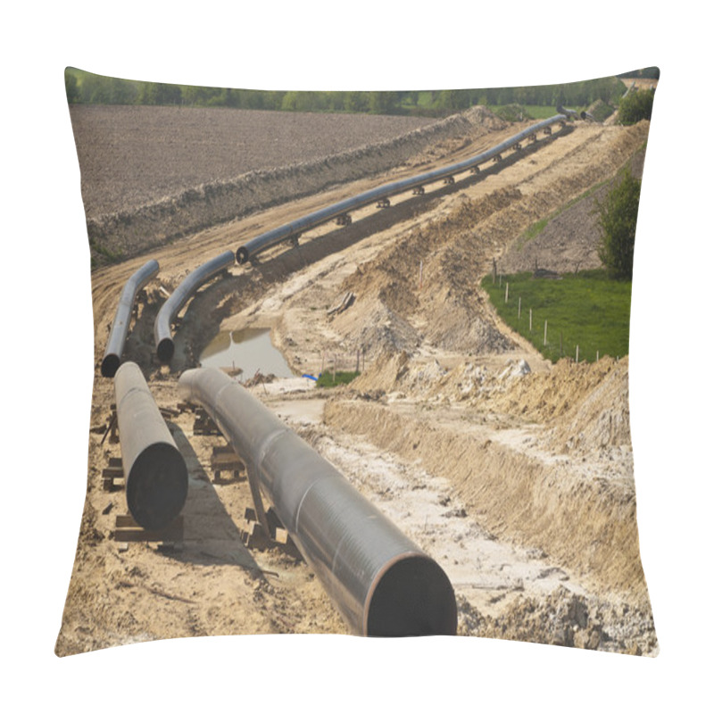 Personality  Pipeline Construction Pillow Covers