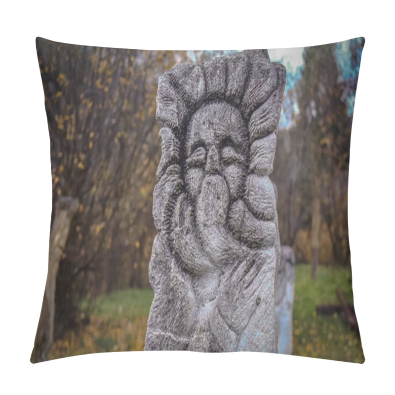 Personality  A Mysterious Place In Ukraine With An Unusual Landscape Pillow Covers