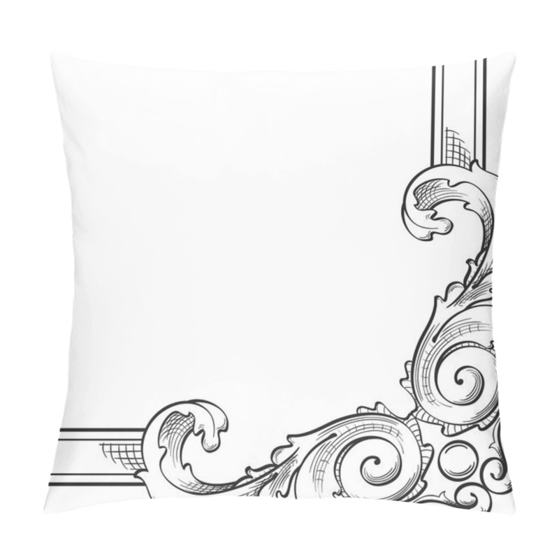 Personality  Baroque Corner Pillow Covers