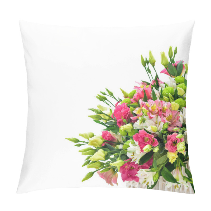 Personality  Beautiful Bouquet Of Bright Flowers Pillow Covers