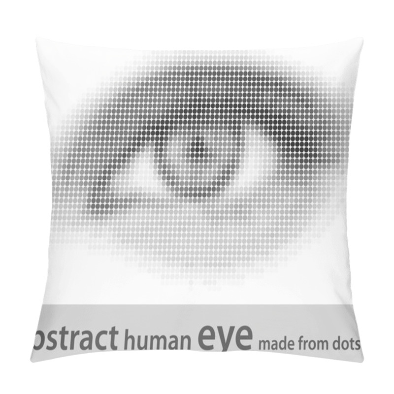 Personality  Abstract Human Eye Pillow Covers