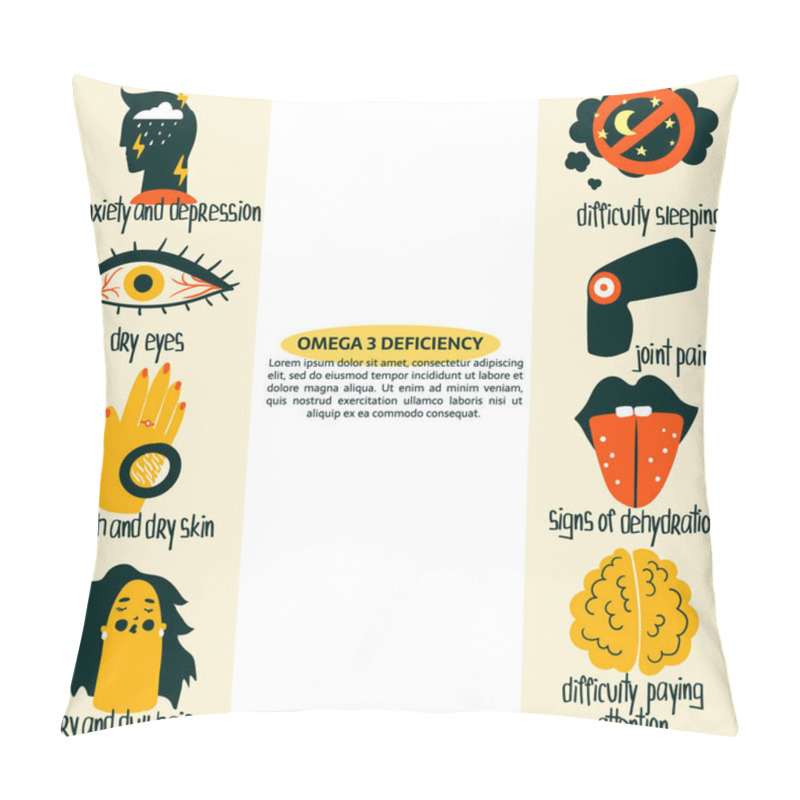 Personality  Omega3 Pillow Covers