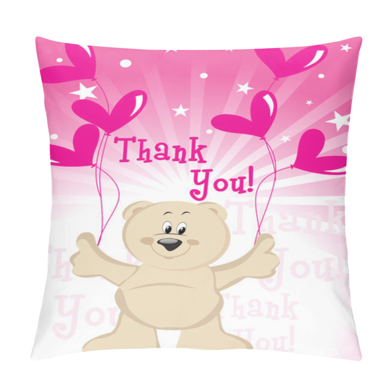 Personality  Vector Thank You Wallpaper Pillow Covers