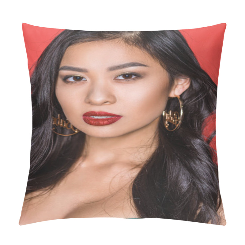 Personality  Asian Woman Pillow Covers