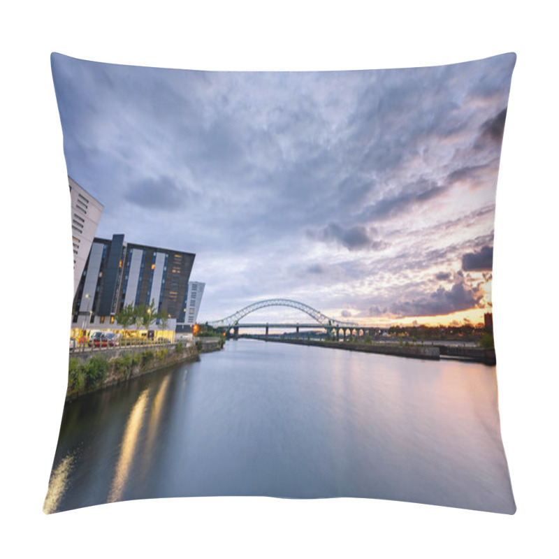 Personality  Bridge Over Mersey River Pillow Covers