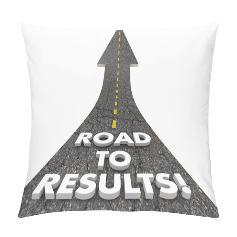 Personality  Road To Results Outcome Effective Work Project Road Pillow Covers