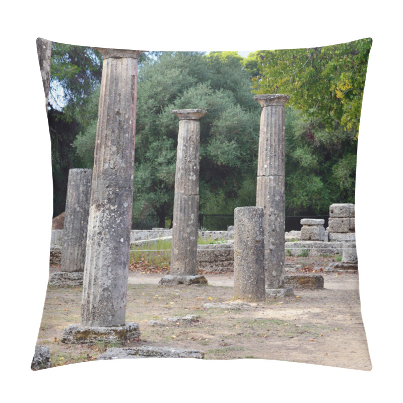 Personality  Greece Olympia Origin Of The Olympic Games Pillow Covers