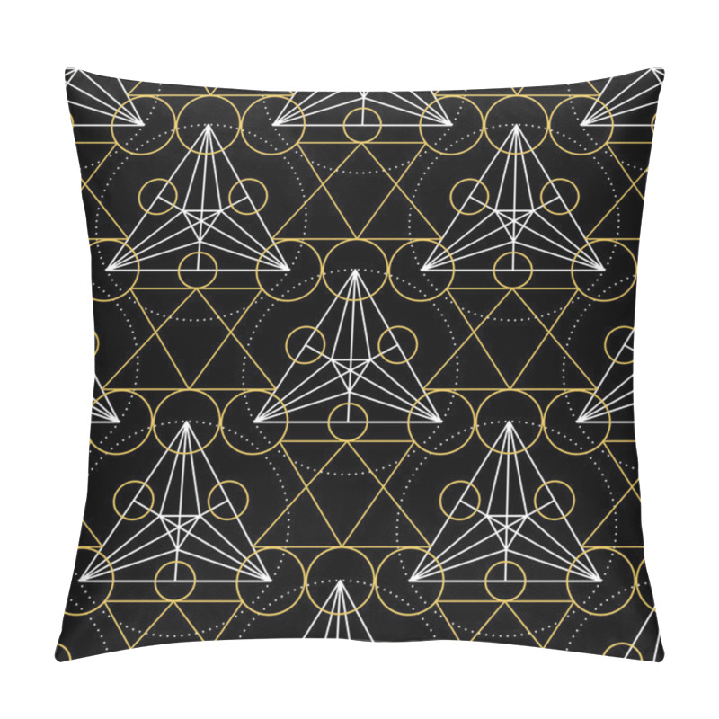 Personality  Vector Geometry Seamless Pattern Pillow Covers