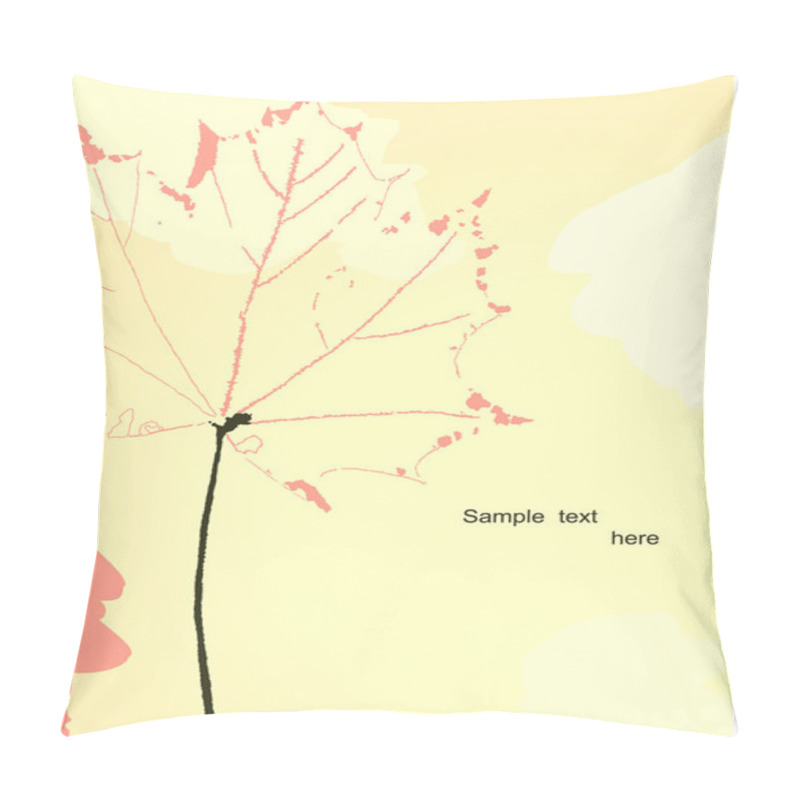 Personality  Autumn Greeting Card Pillow Covers