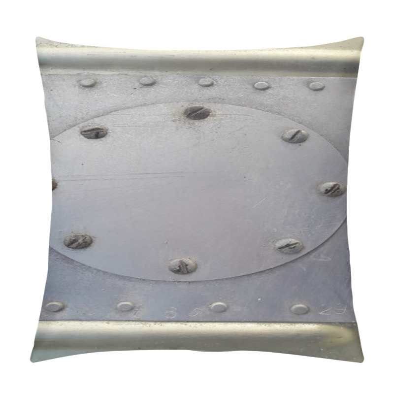 Personality  Defocused Photo Of A Blurry Metal Surface Pillow Covers