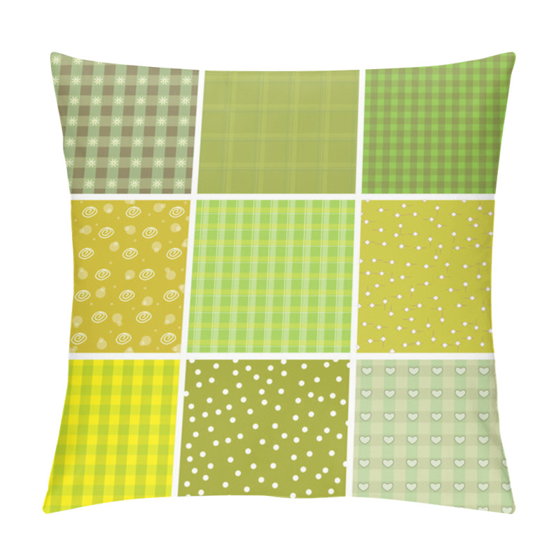 Personality  Patchwork Background Pillow Covers