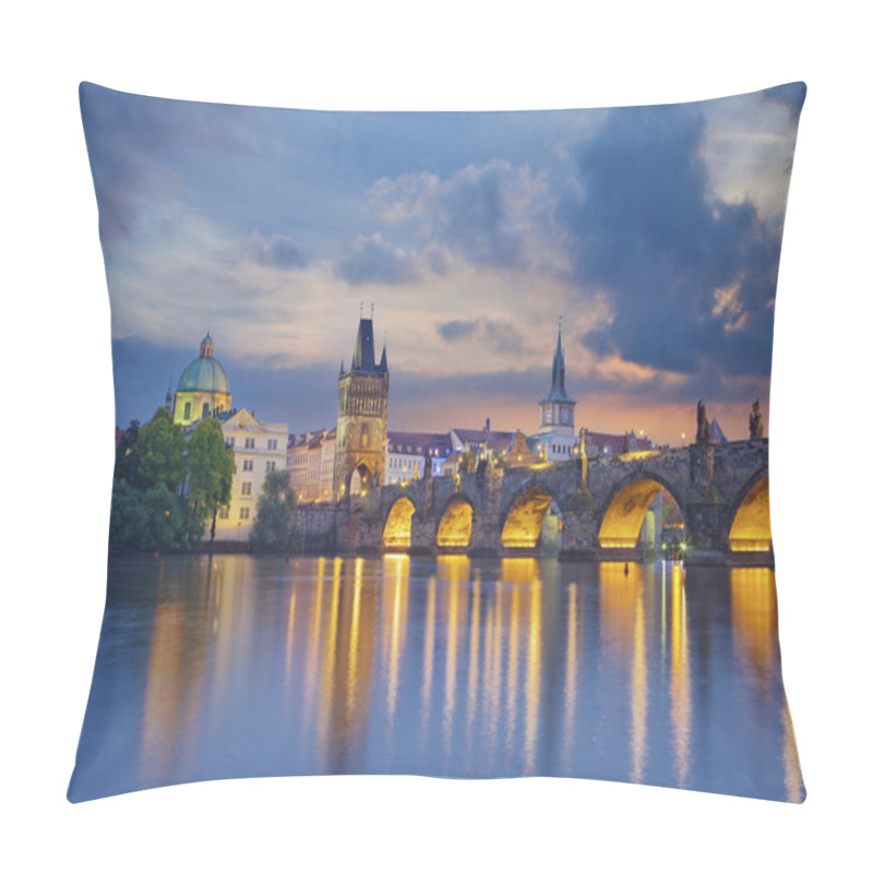 Personality  Prague. Pillow Covers