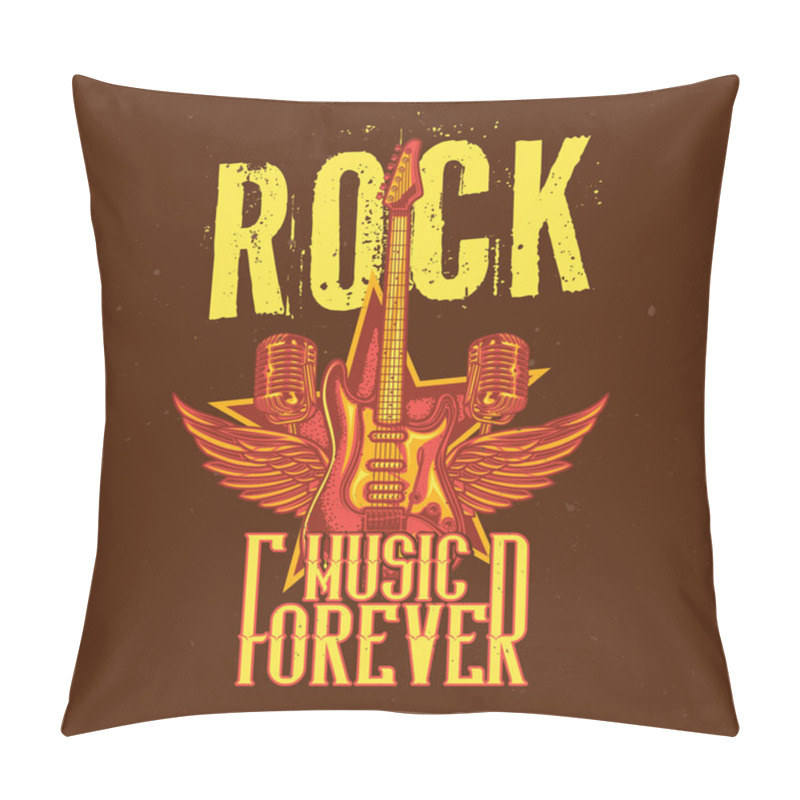 Personality  T-shirt Or Poster Design Pillow Covers