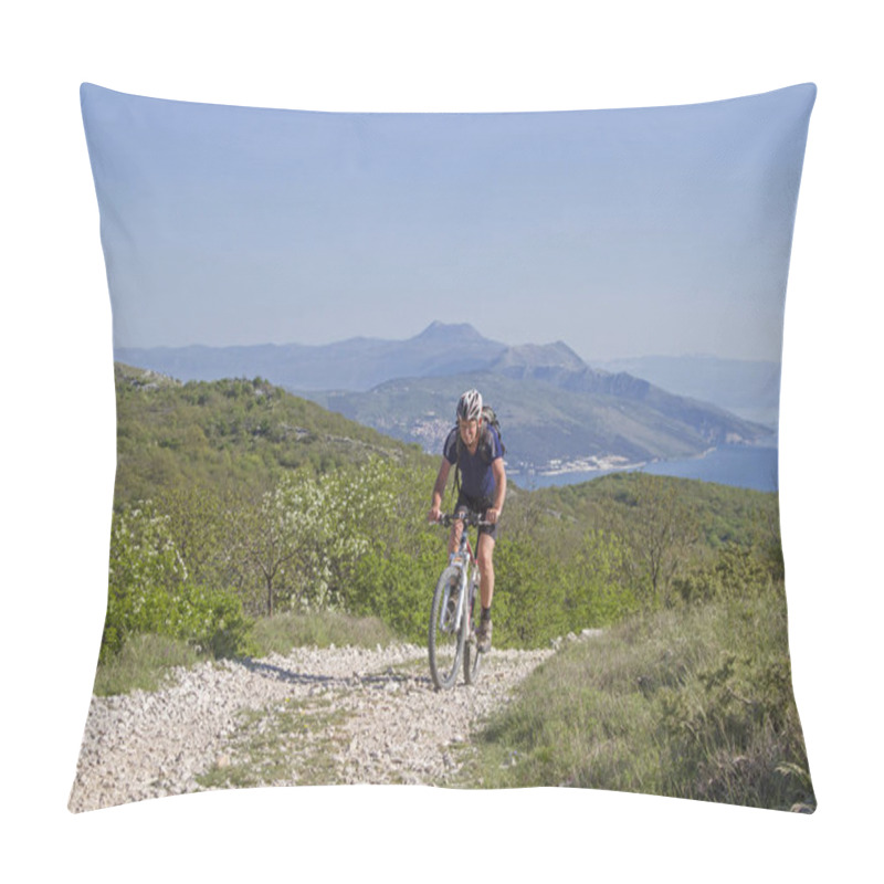 Personality  Istria Is A Paradise For Mountain Bikers And Hikers Who Love Untouched Nature And Solitude Pillow Covers