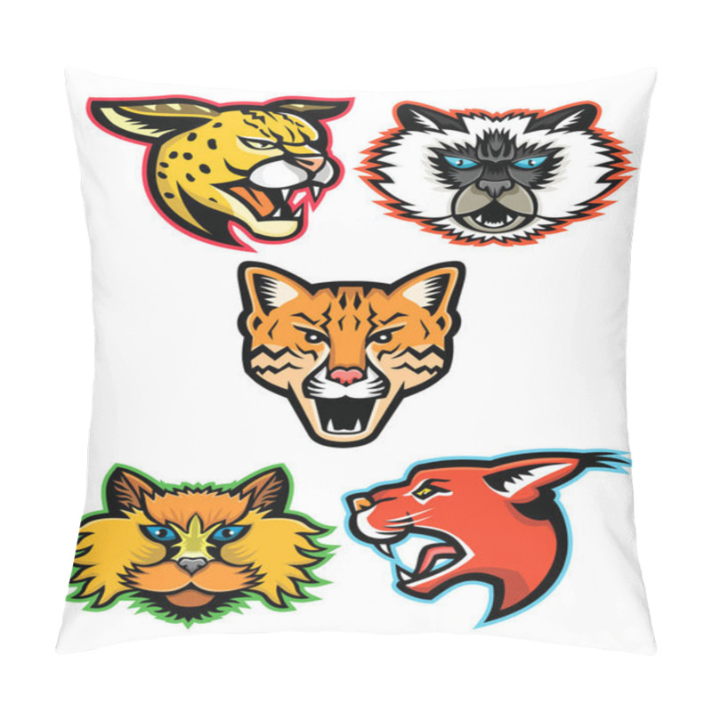 Personality  Wild And Domestic Cats Collection Series Pillow Covers