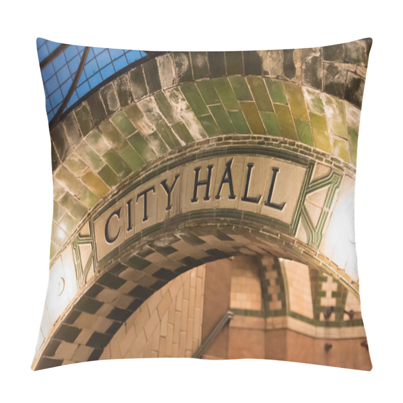 Personality  City Hall Station - New York City Pillow Covers