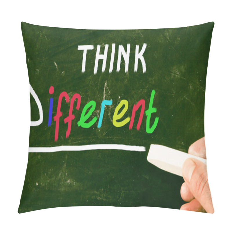 Personality  Think Different Concept Pillow Covers