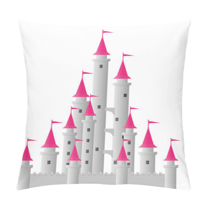 Personality  Fantasy Castle Pillow Covers