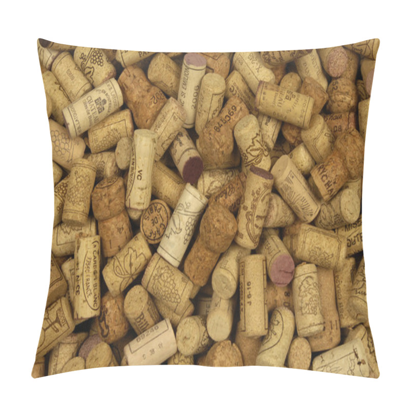 Personality  Wine Corks Pillow Covers